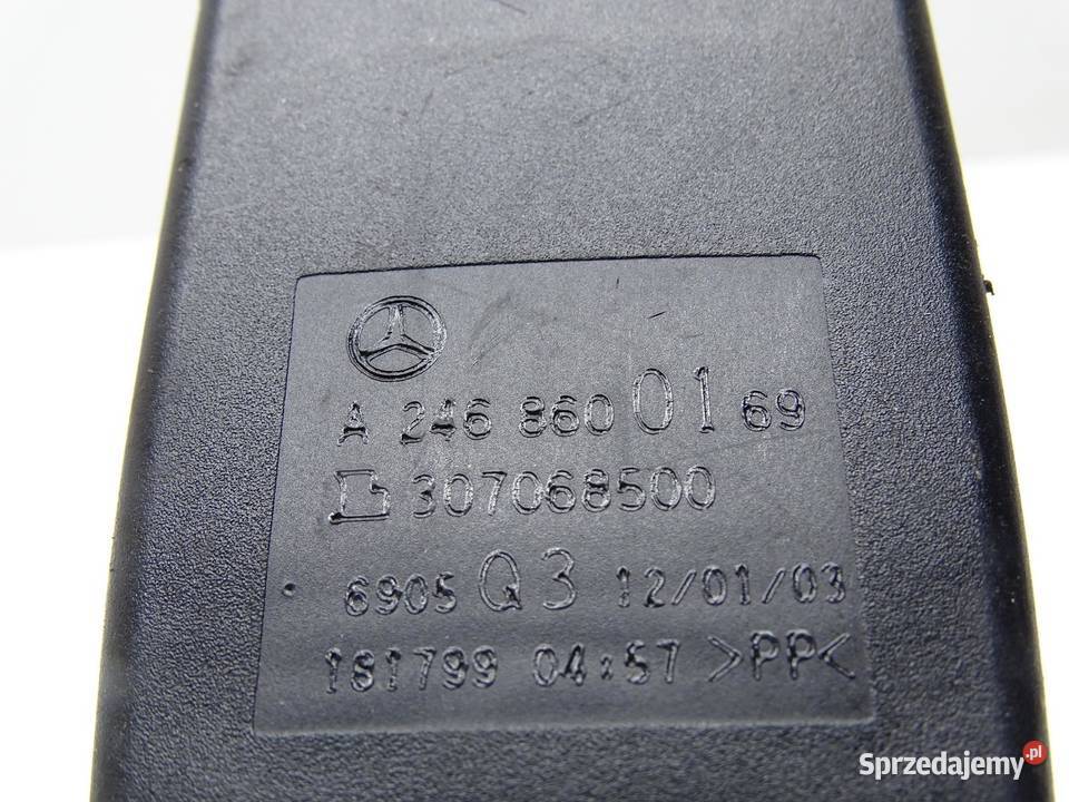 ZAPINKA PASA BEZPIECZEŃSTWA LEWA LEWY PRZÓD osobowe