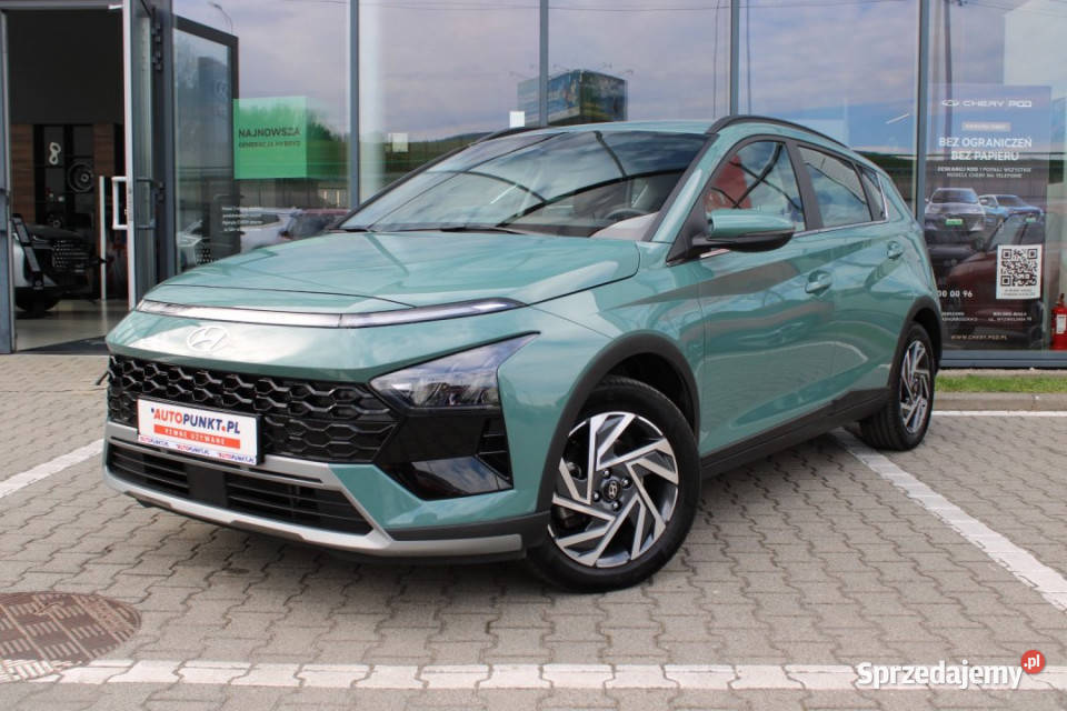 HYUNDAI Bayon 2024r Salon Polska Kamera CarPlay benzyna śląskie Bielsko-Biała