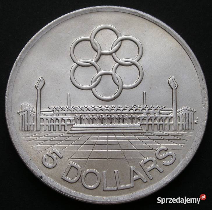 Singapur 5 dolarów 1973 SEAP SREBRO stan Łódź sprzedam