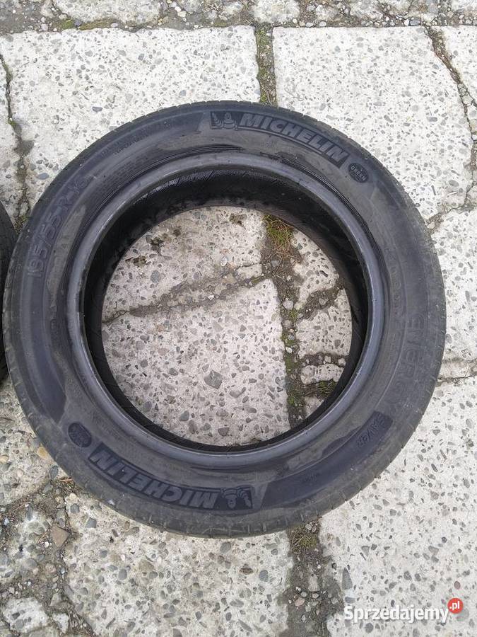 Opony letnie michelin dwie sztuki 19555r16 małopolskie Izdebnik