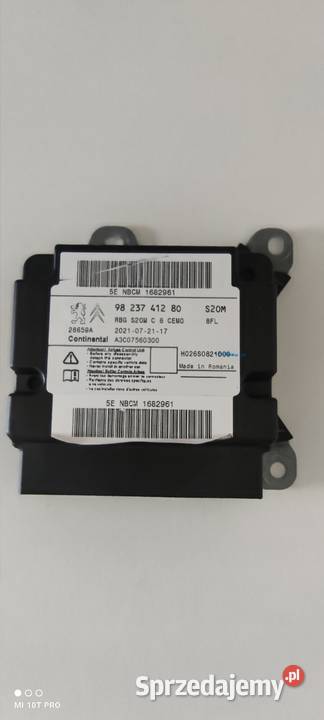 SRS Airbag Crash Reset PSA Peugeot Citroen Mogilany
