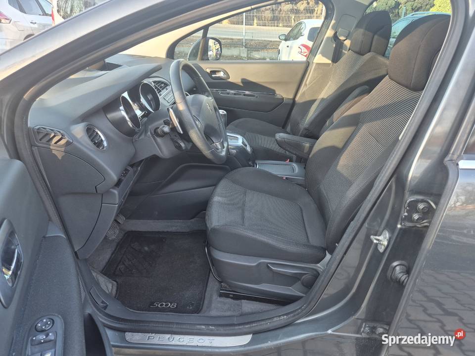 2011 Peugeot 5008 16d 112 AUTOMAT FULL szary śląskie sprzedam