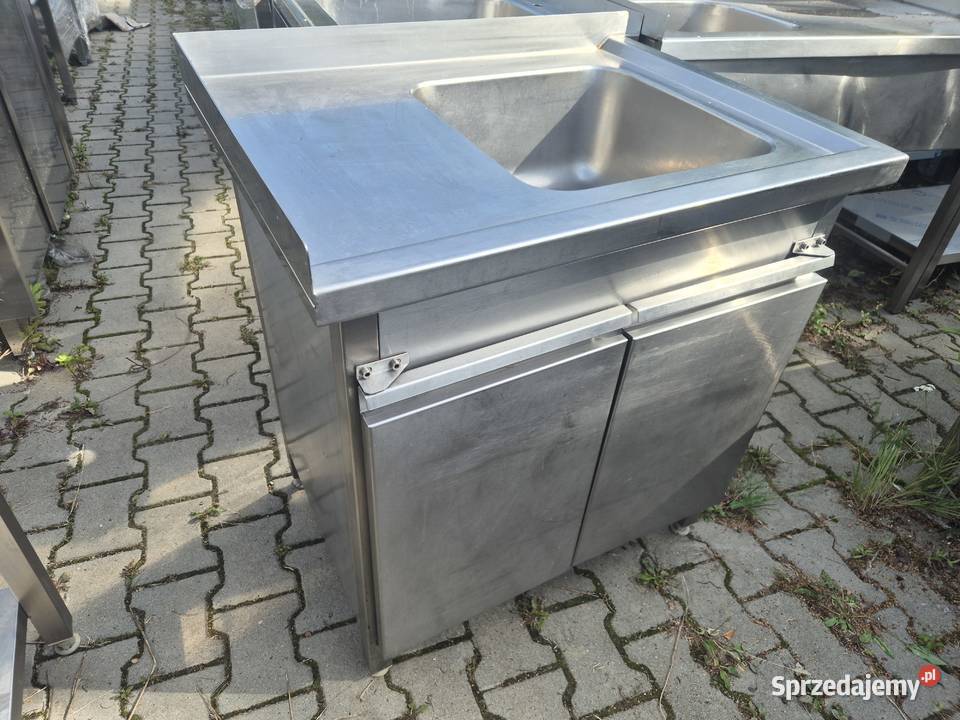 Zlew 1 Komorowy Gastronomiczny Z Szafką Z wielkopolskie Ostrów Wielkopolski
