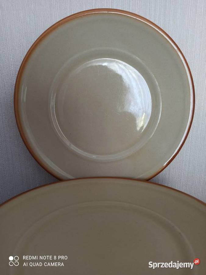Talerze deserowe porcelit Tułowice 5 Warpechy Stare sprzedam