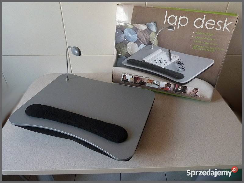Podkładka na laptopa LAP DESK z lampką LED Rzeszów sprzedam