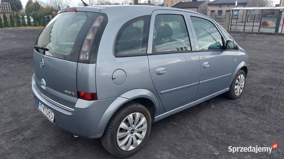 Ładna zadbana bez rdzy Opel Meriva Lift 13i 75 75KM wielkopolskie Kalisz