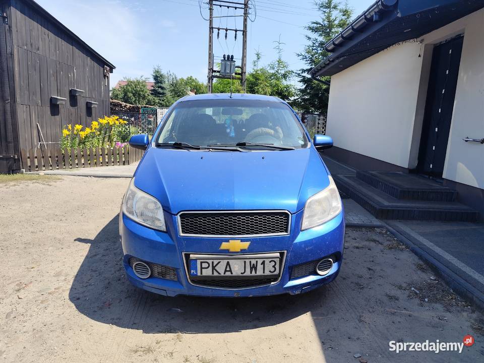 Chevrolet Aveo 12 benzynagaz nieuszkodzony Korab sprzedam