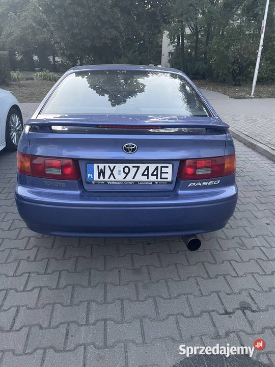 Toyota Paseo szyberdach Paseo Warszawa