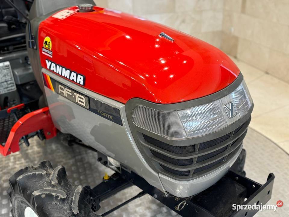 Yanmar AF18 Pisemna gwarancja Traktorek ogrodowy Radomsko