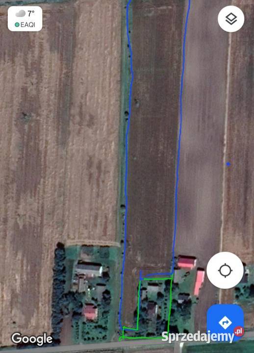 Sprzedam Działkę Rolną z Budynkami rolna Sprzedaż Poturzyn