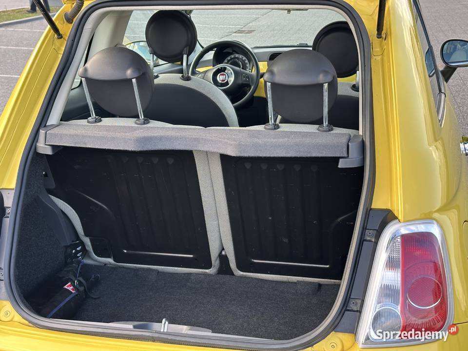 Piękny Fiat 500 12 benzyna klimatyzacja czujniki Warszawa