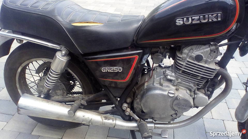 Sprzedam suzuki GN 250 rocznik 1991 benzyna Zwierzyniec Trzeci