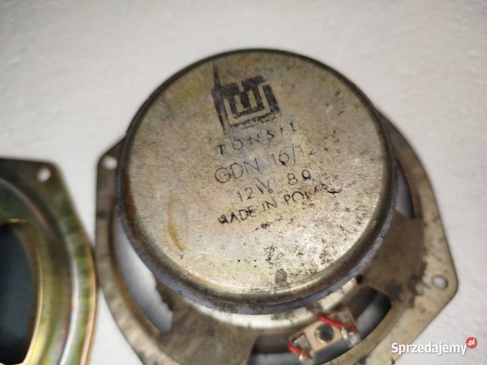 Unitra Tonsil kosze do głośników GDN 1612 8om łódzkie Zgierz