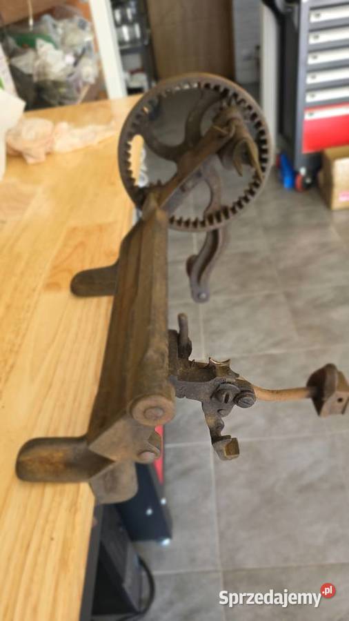 Lathe Type Apple Parers stara obieraczka do Nysa