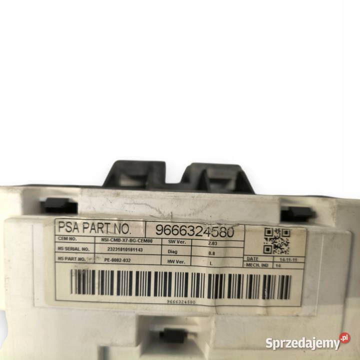 LICZNIK ZEGARY 9666324580 Citroen C5 III 16 20 Chełm