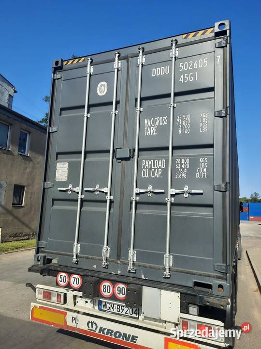 Sprzedam Kontener morski 40 HC NOWY Warszawa