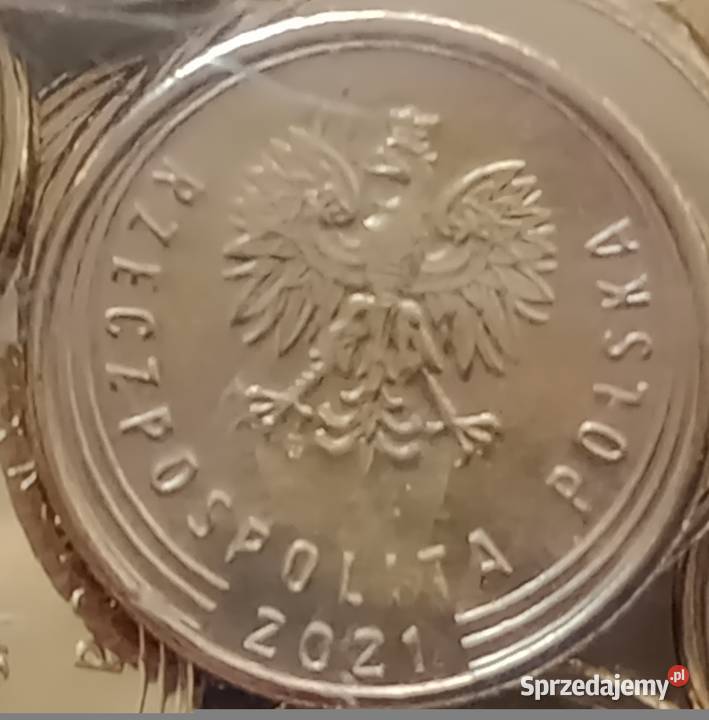 Moneta 1 gr 2021 r Mennicza Mosina