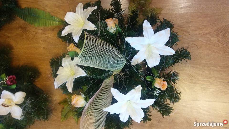 Wieńce wiązanki na cmentarz sprzedaż sprzedam