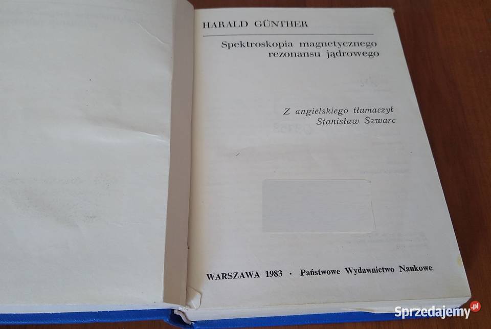 Spektroskopia magnetycznego rezonansu jądrowego sprzedam
