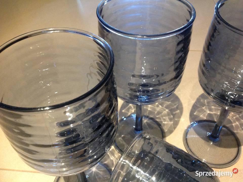 Piękne Duże Kielichy Home do Wody 4 j nowe lubuskie Nowa Sól sprzedam