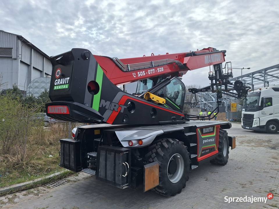 Ładowarka teleskopowa obrotowa Manitou MRT 2660 lubelskie Lublin