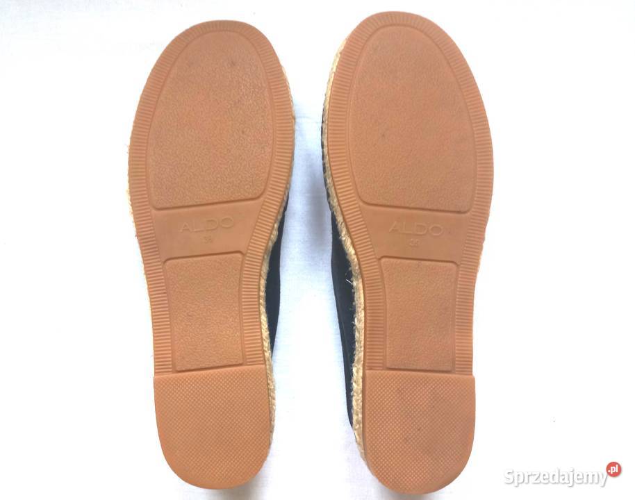 Espadryle czarne Damskie r 375 Aldo stan sprzedam