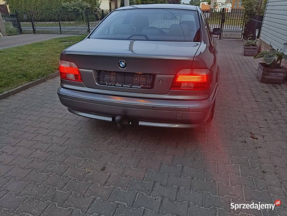 BMW E39 525i BENZYNA 192 2002r MANUAL 240 Seria 5 mazowieckie Lipsko