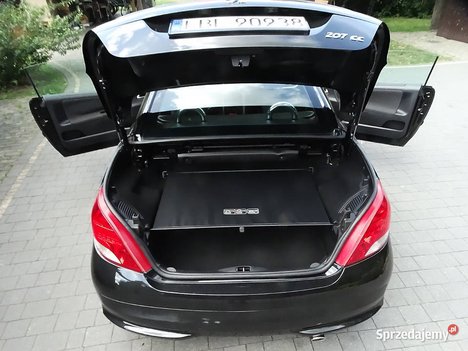 Peugeot 207 CC 2011 Stylowy Kabriolet na nieuszkodzony Biłgoraj sprzedam