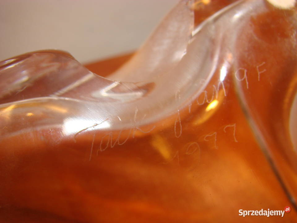 kryształowy pamiątkowy pojemnik Pruszcz Gdański sprzedam