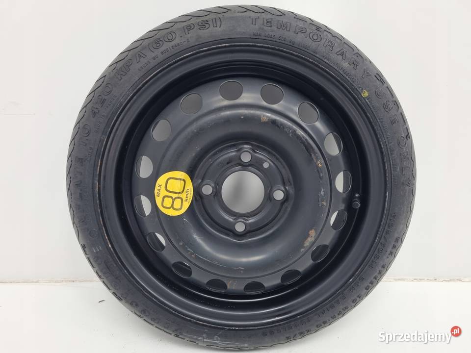 KOŁO DOJAZDOWE ZAPASOWE Nissan Micra K12 Note Chełm