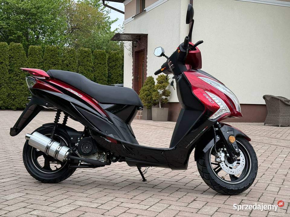 Skuter BARTON BLAZE 50cc duży XXL nowy 4T LED Zambrów