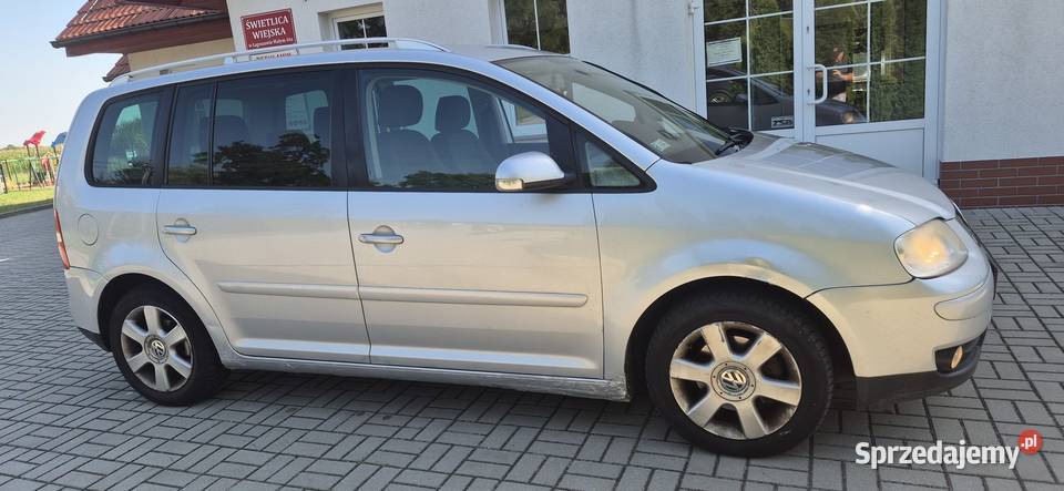 VW TOURAN 1900 TDI5OSOBOWY isofix Motoryzacja Głogów