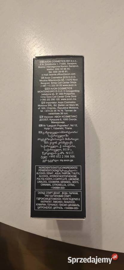 Woda toaletowa Avon musk rain Jaworzno