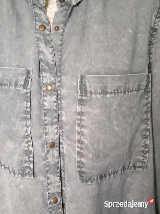 MARMURKOWA SUKIENKA ROZPINANA Z BAWEŁNY r 40 Piła