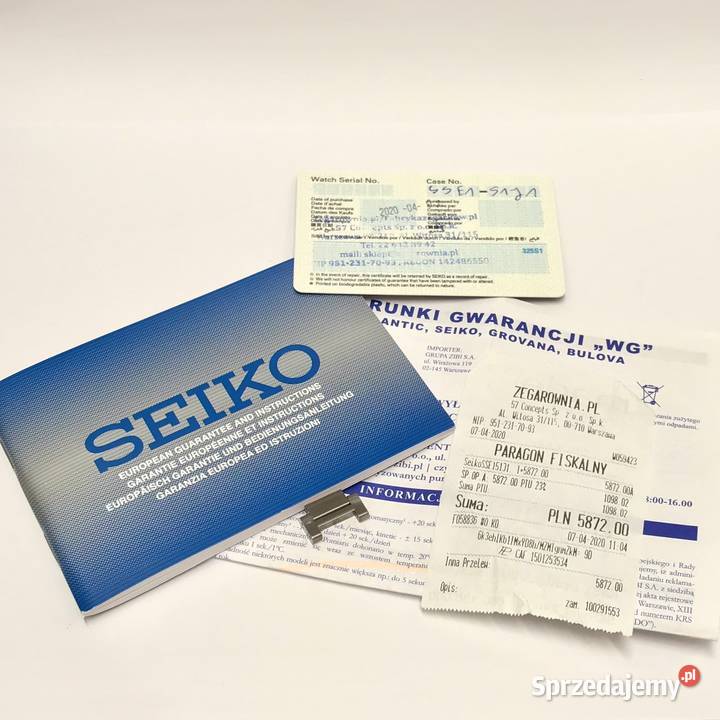 Seiko Astron 8X42 GPS Solar BigDate męski szafir Warszawa
