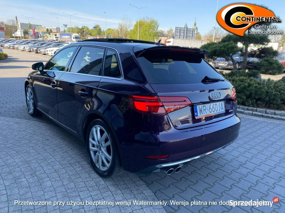 Audi A3 Sportback Pełne możliwe wyposażenie 8V Żory