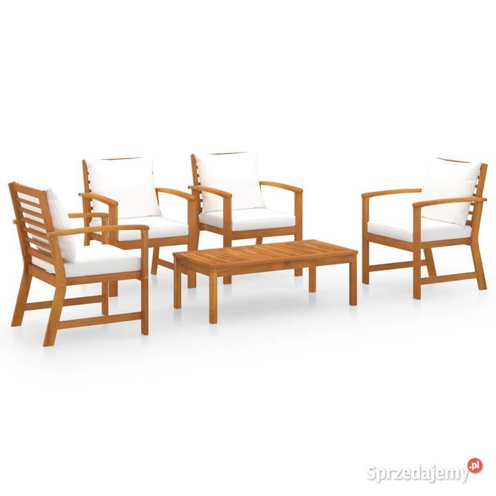 vidaXL 5cz zestaw wypoczynkowy do ogrodu