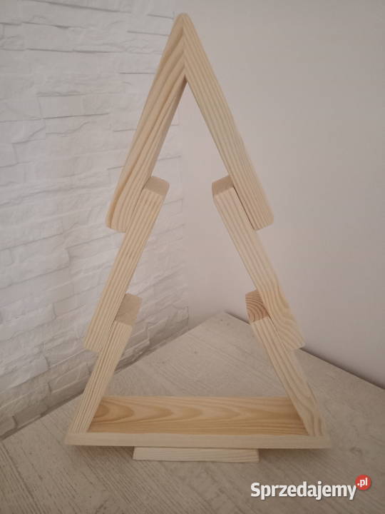 choinki drewniane Boże Narodzenie Siedlce