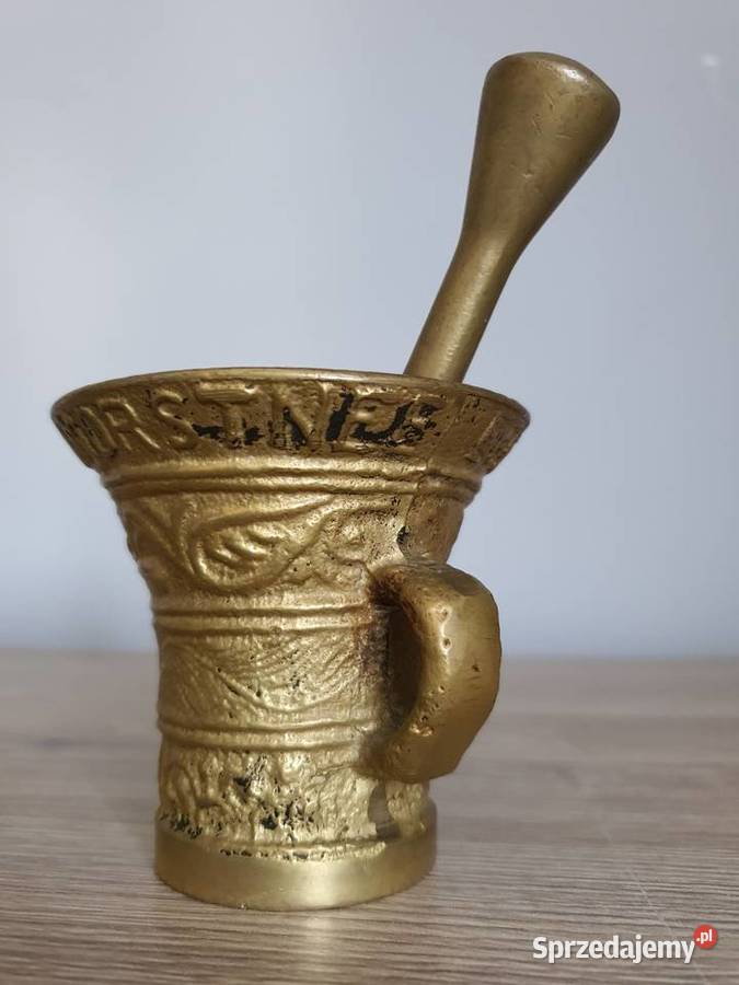 Moździerz mosiężny Młynki i moździerze