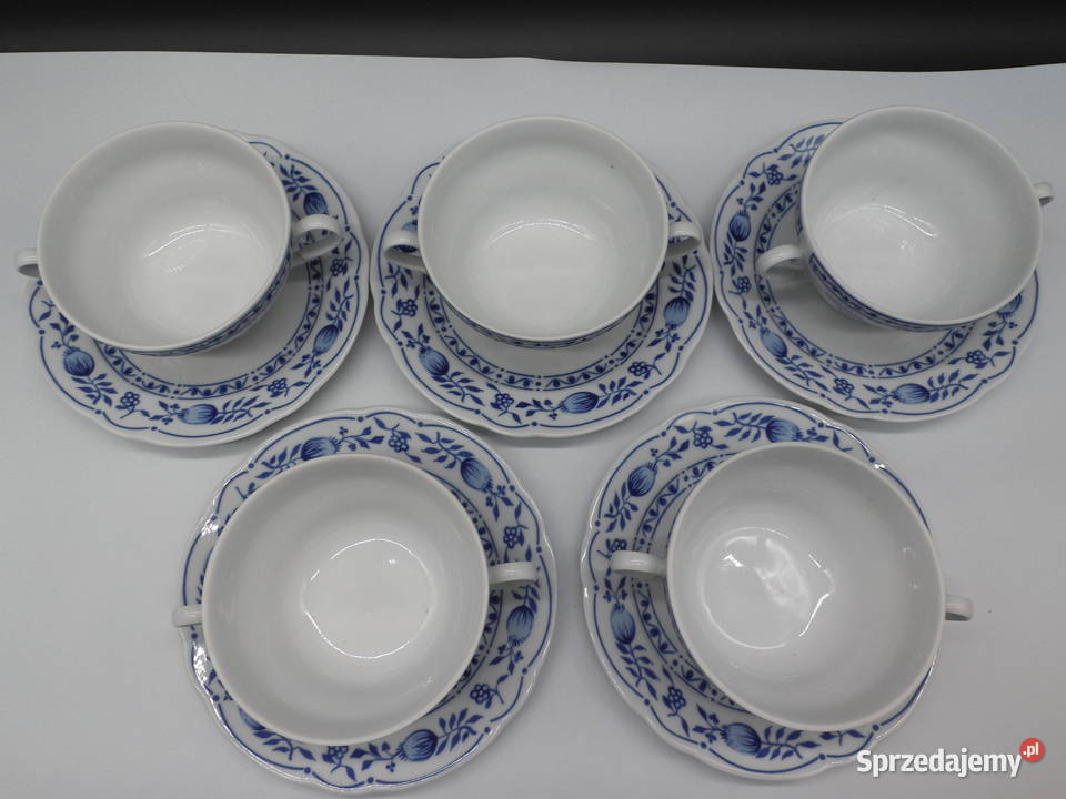 Bulionówki ZWIEBELMUSTER wzór cebulowy 5 Raszków