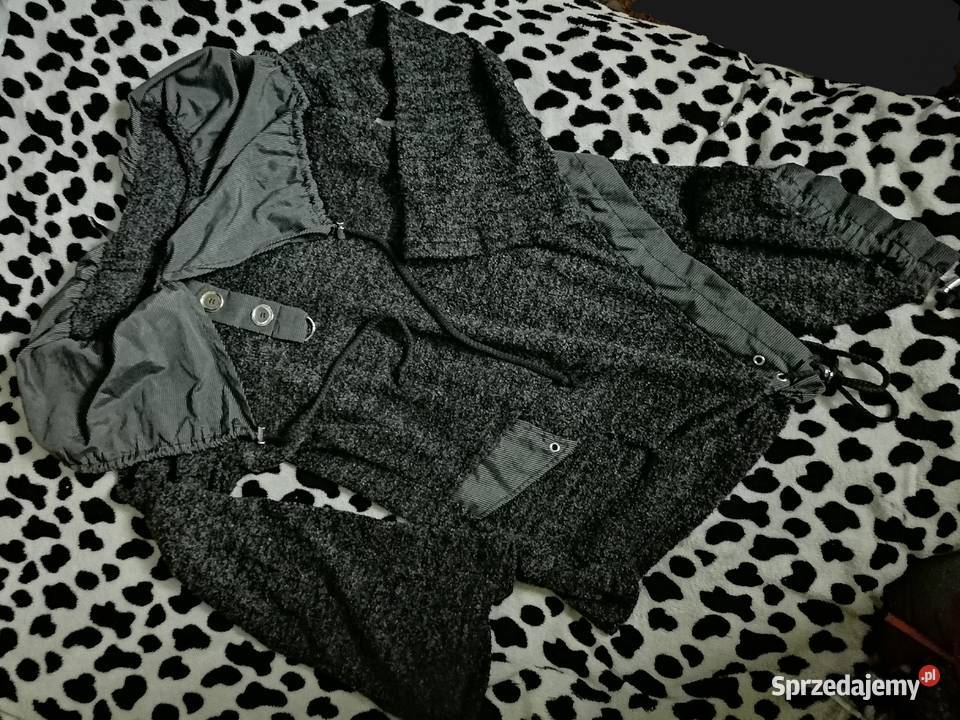 B YOUNG sweter dłuższy Ciemny szarygrafit Leszno