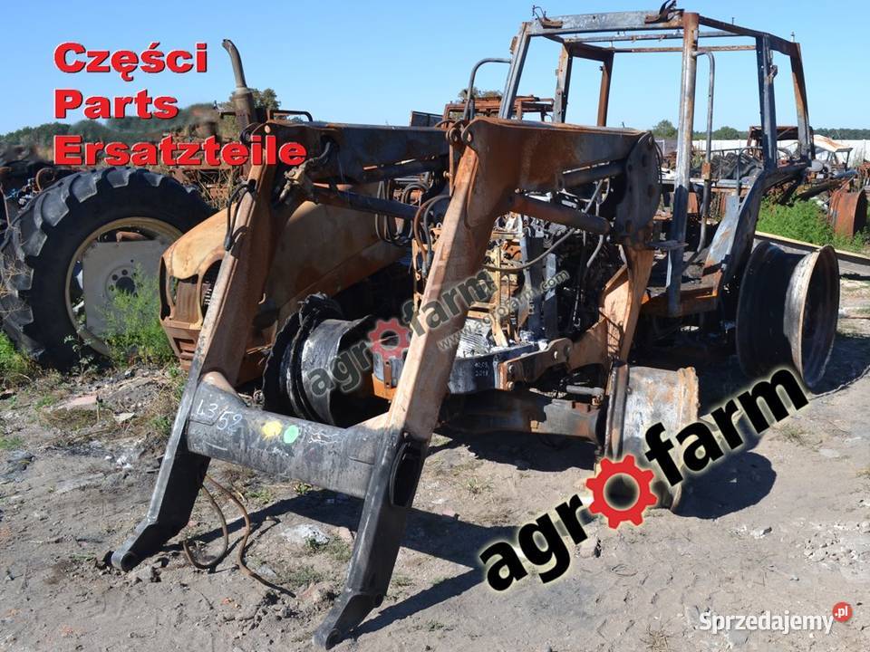 Holland T5040 części skrzynia biegów silnik Byków