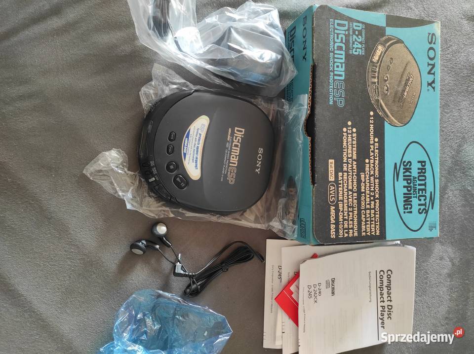Discman Sony D245 świętokrzyskie
