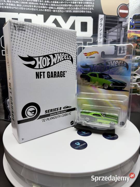 Hot Wheels NFT 72 Plymouth Cuda FC BOX 24 Wrocław
