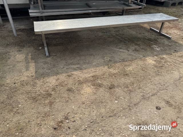 Ławka ze stali nierdzewnej Pozostałe Głogówko sprzedam