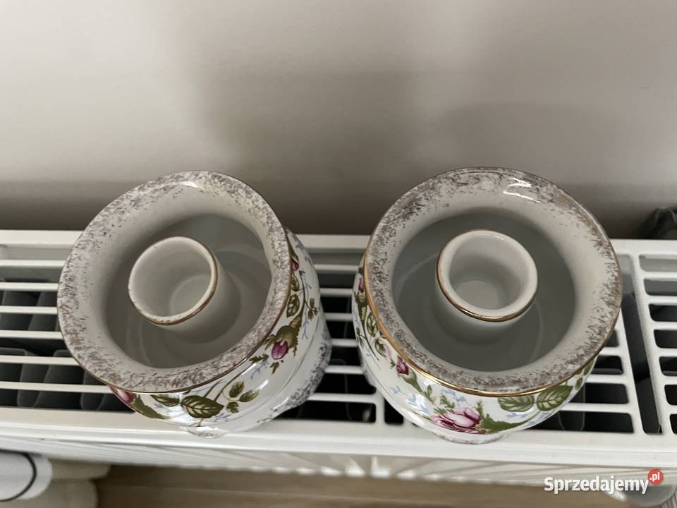 Chodzież Iwona porcelanowy swiecznik Pruszcz Gdański