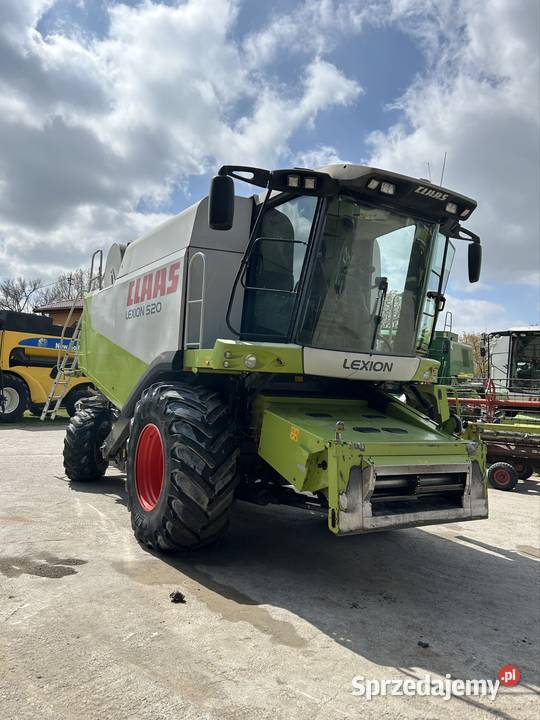 Claas lexion 520 mazowieckie Łysakowo