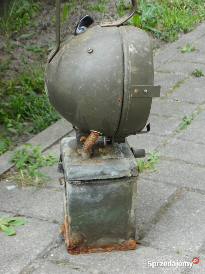 UNIKAT Lampa Wojskowa Eisemann KEB 1301 1962 Biłgoraj