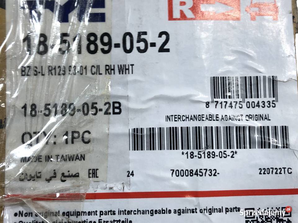 MERCEDES KLASA SL R129 031989102001 Migacz