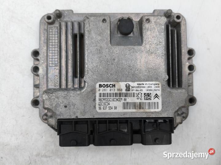 Sterownik Silnika Peugeot 207 16 HDI 9HX Komputery mazowieckie Wyszków
